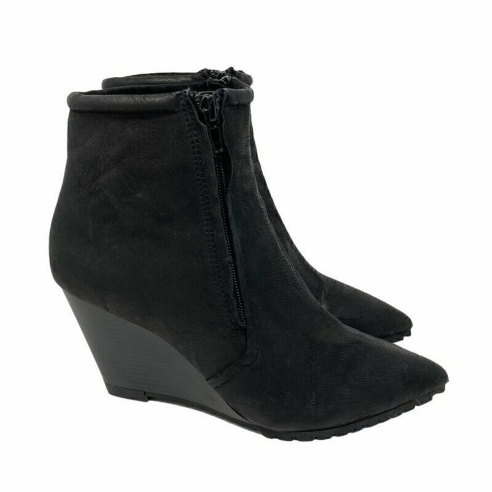 H By Halston Womens Hal Ankle Booties Black 8